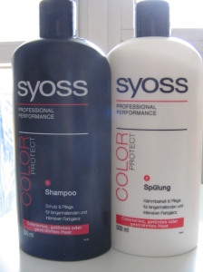 Shampoo e amadiador Syoss Color Protect - gama profissional